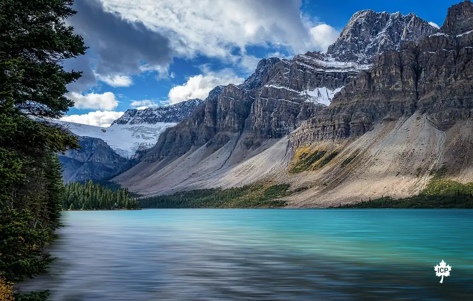 A mountain lake
